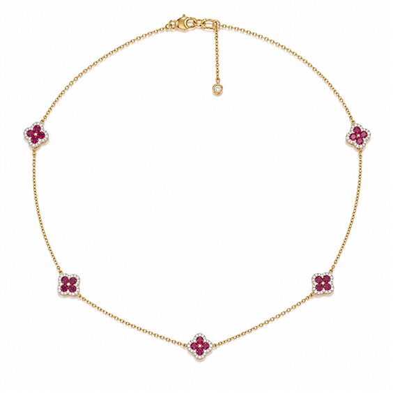 Collana Ultima Edizione Donna in Argento CAO4653 GIALLA ROSSA - CAO4653 GIALLA ROSSA